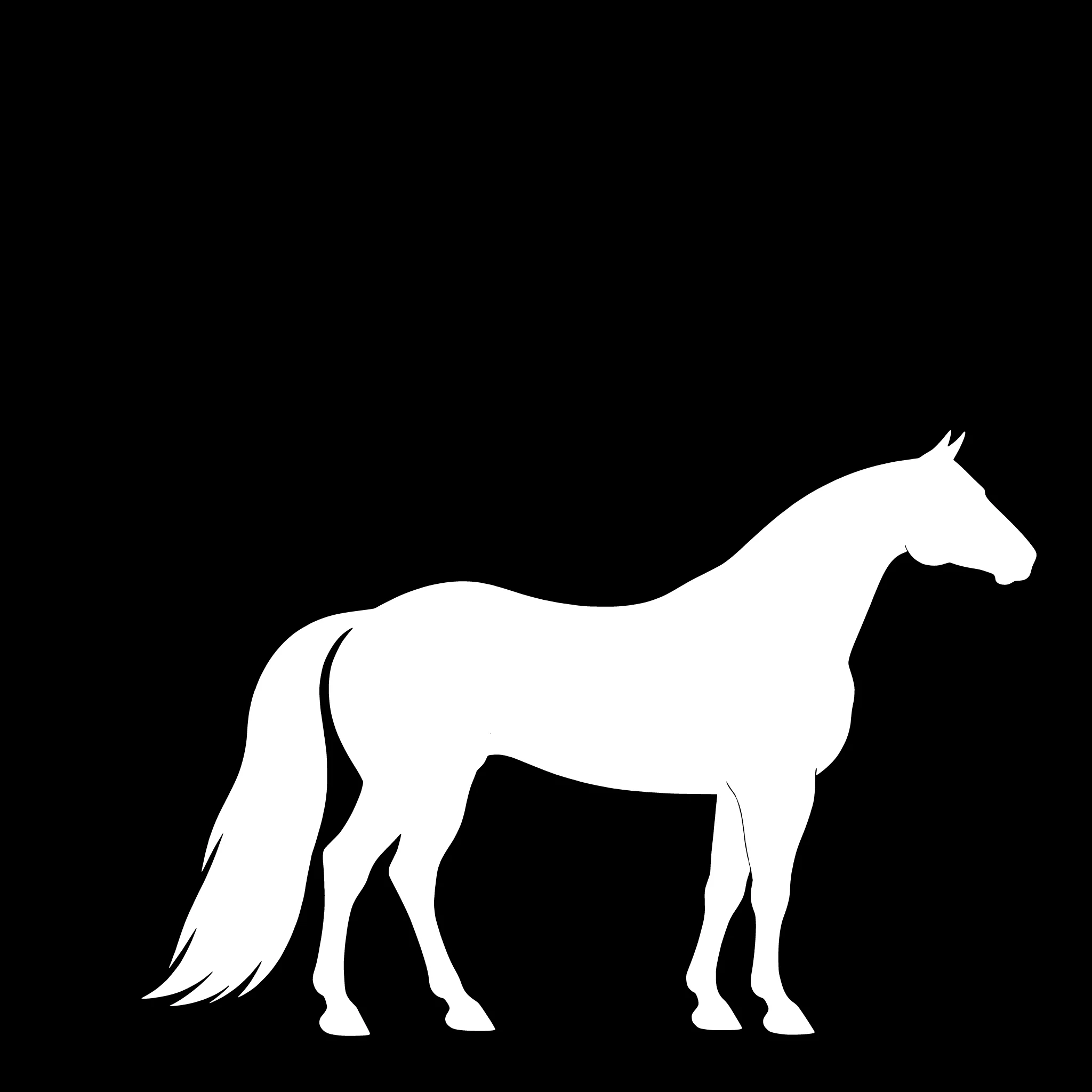 American Quarter Horse – Einzelmotiv Aufkleber