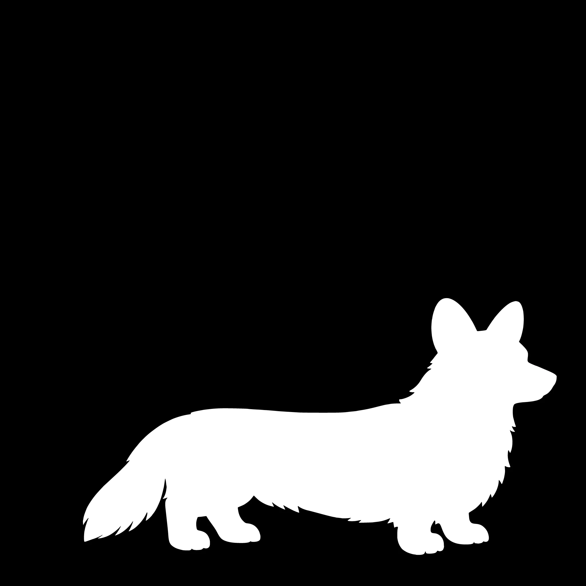 Cardigan Welsh Corgi – Enkeltmotiv Sticker
