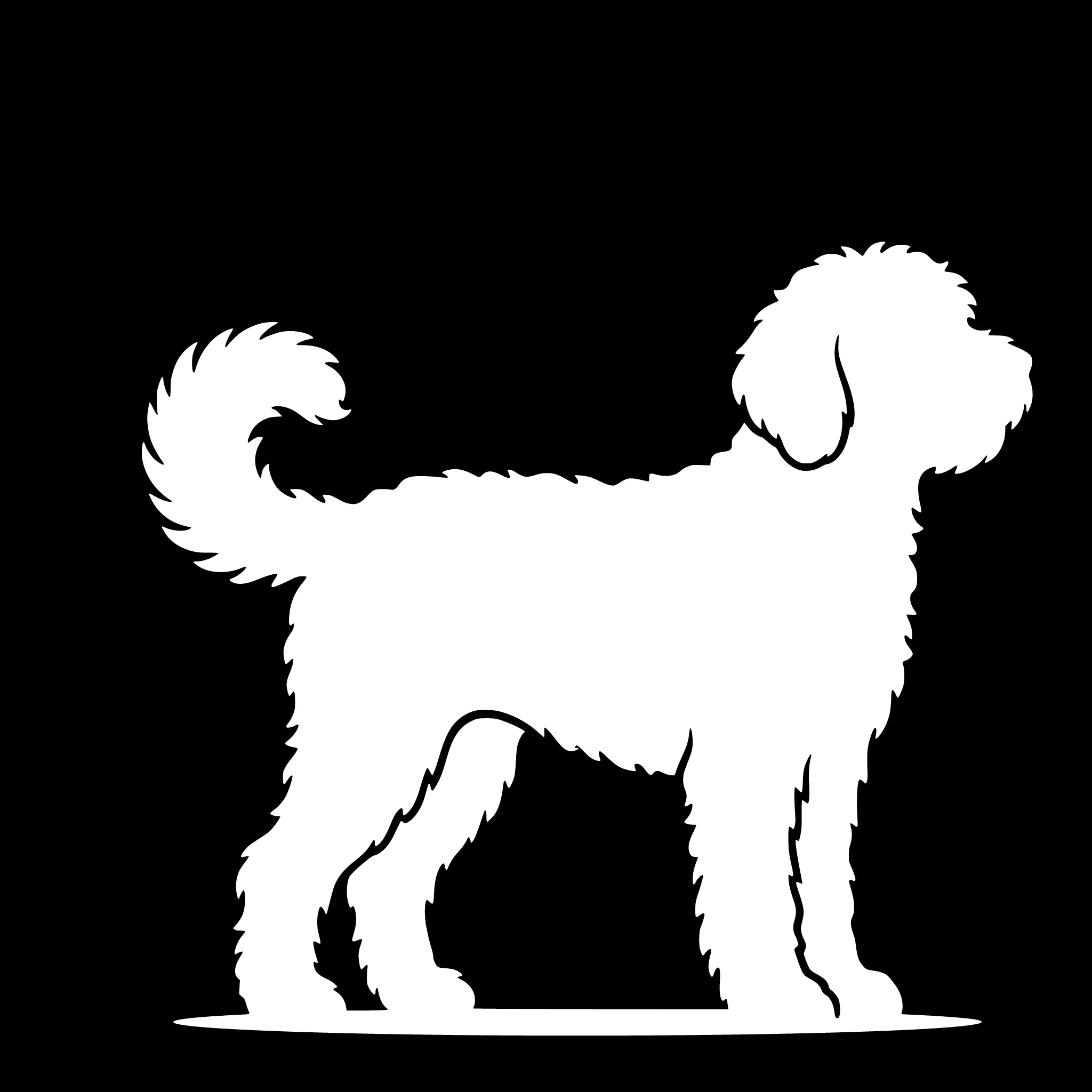 Goldendoodle – Einzelmotiv Aufkleber